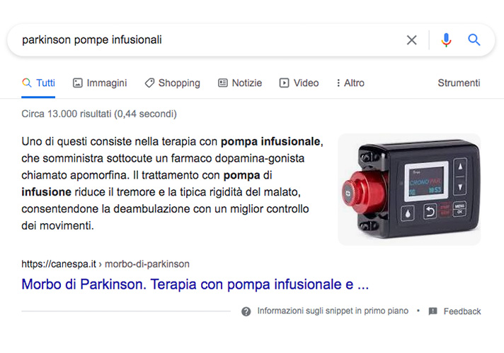Sito internet multilingua Canè spa