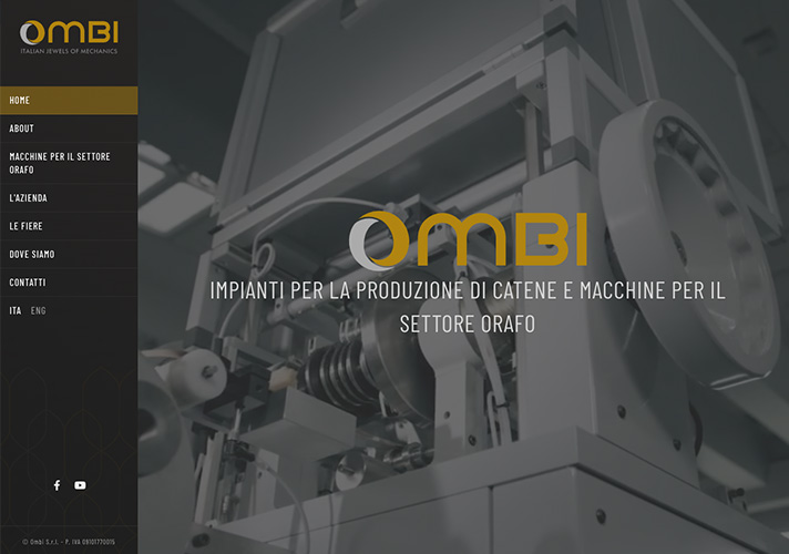 Sito internet multilingua per Ombi